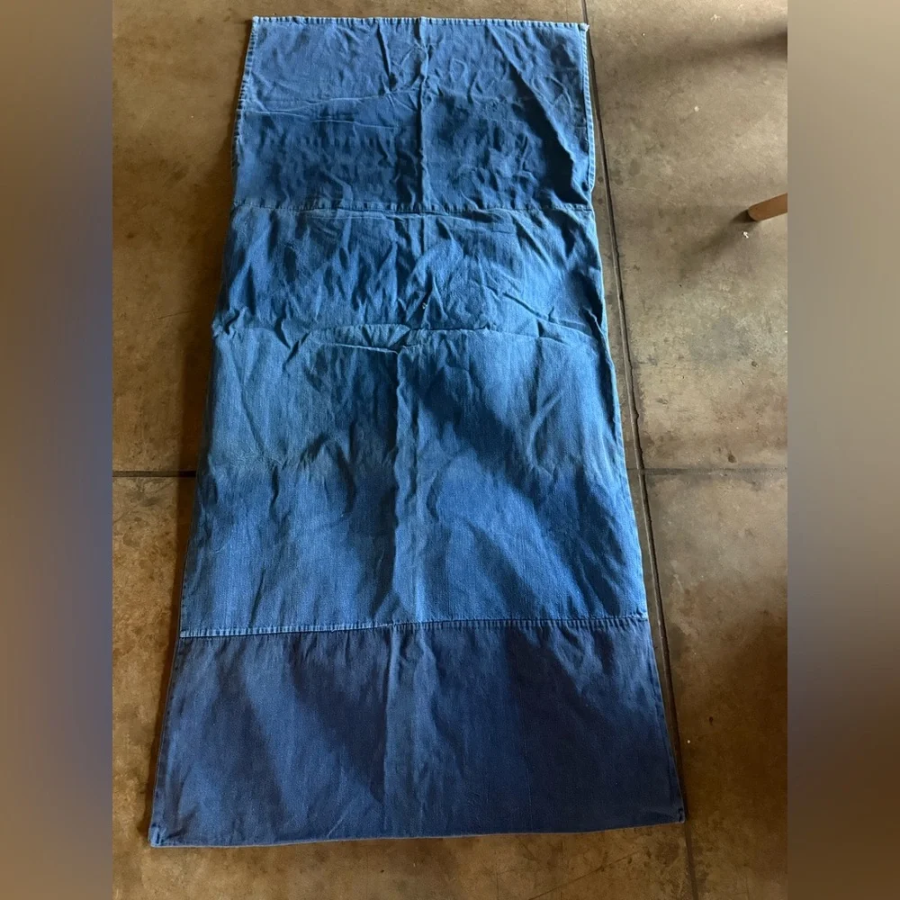 Vintage blue denim